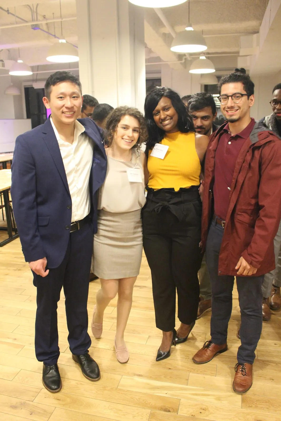 EWB-CCNY members and alumni at a professional networking event